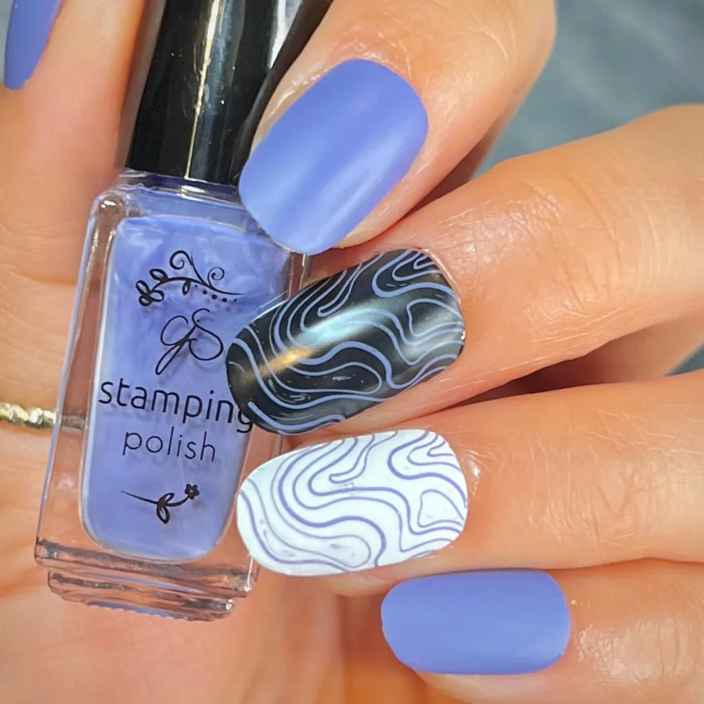 Clear Jelly Stamper 154 Lilac stamping lak 5 ml mørk lilla