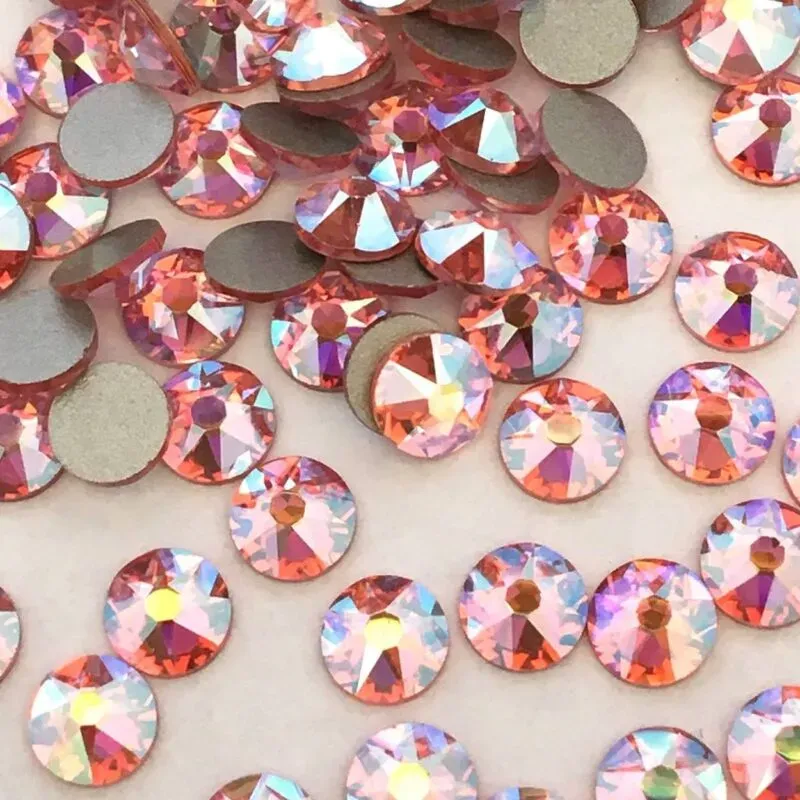 Beautystones Light Rose AB neglekrystaller