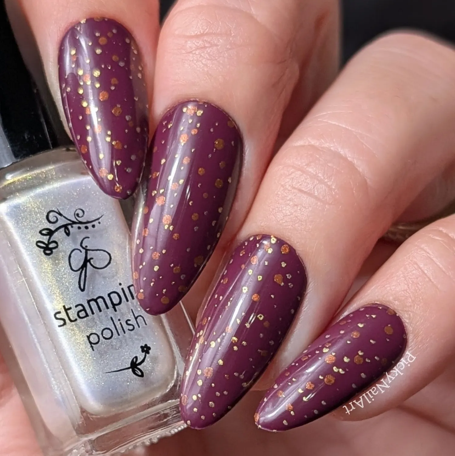 Clear Jelly Stamper CjS-393 Confetti Chic stamping plade prikker