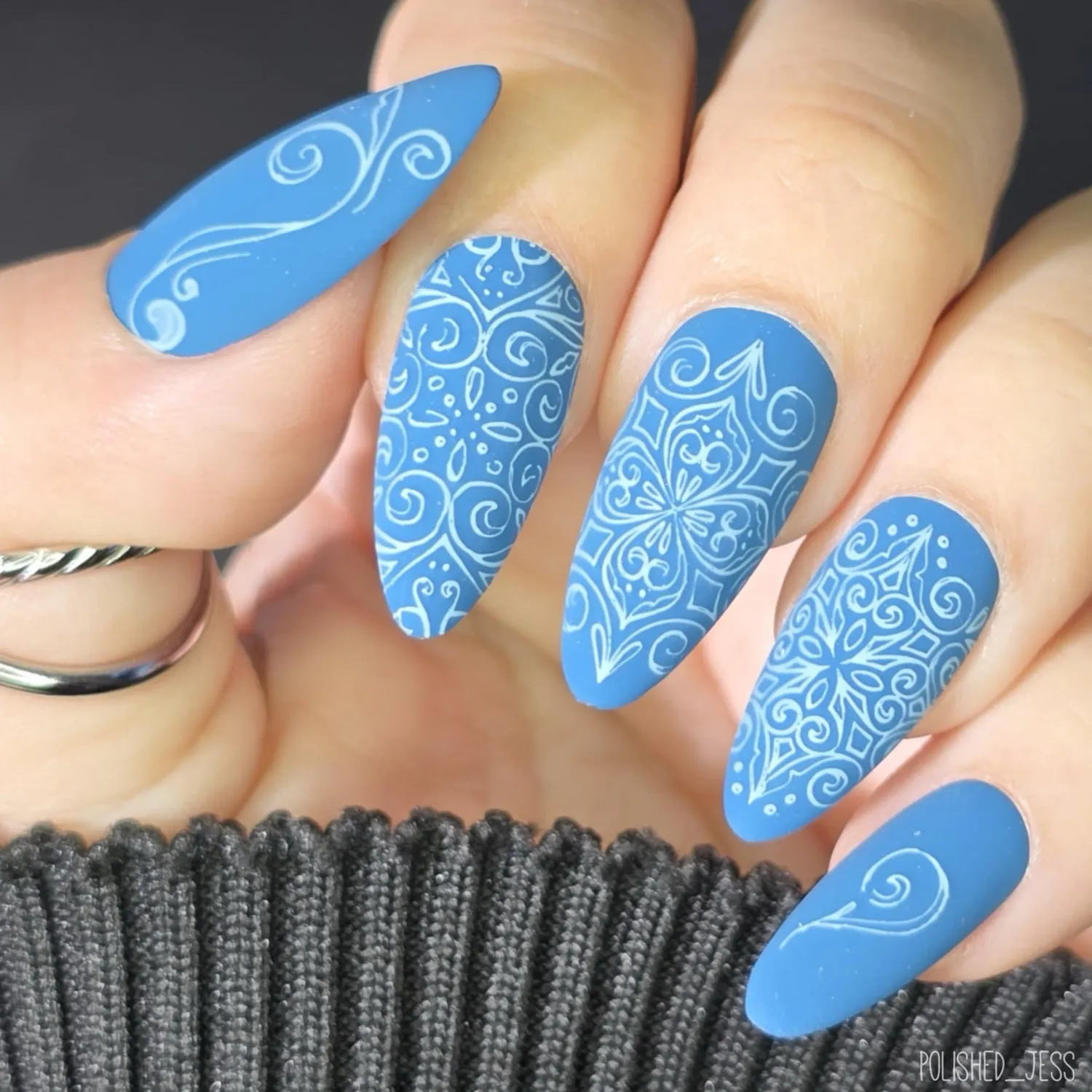 Clear Jelly Stamper Swirl Part Two CjS-134 stempelplade mandala