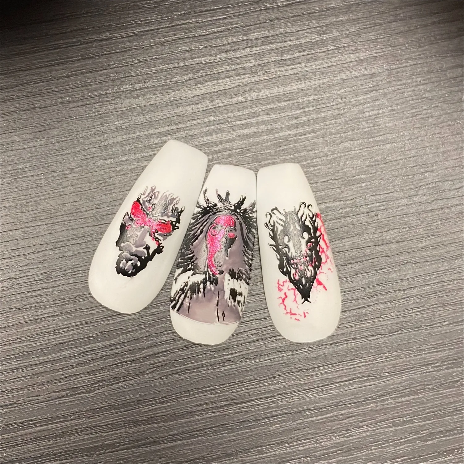 Clear Jelly Stamper CjSH-82 stamping plade nightmare halloween