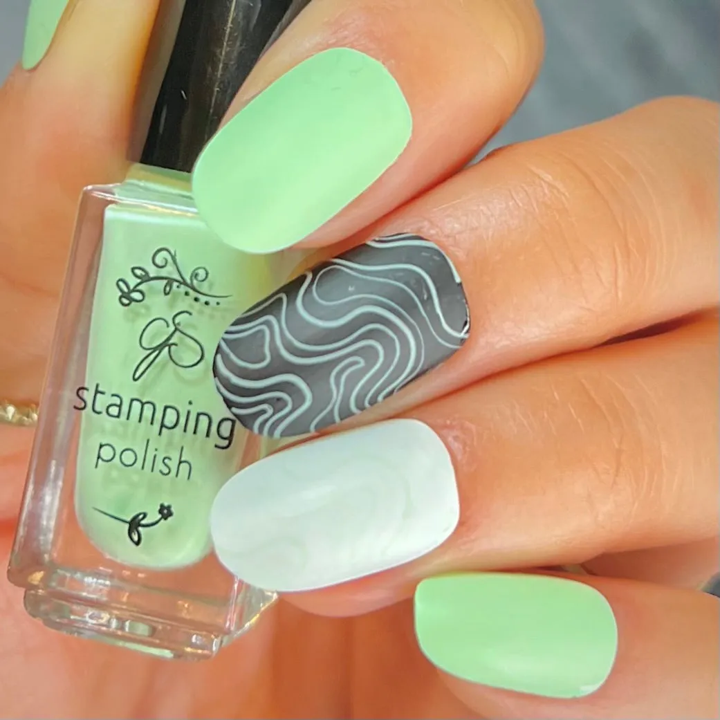 Clear Jelly Stamper 158 Matcha stempellak Grøn 5 ml
