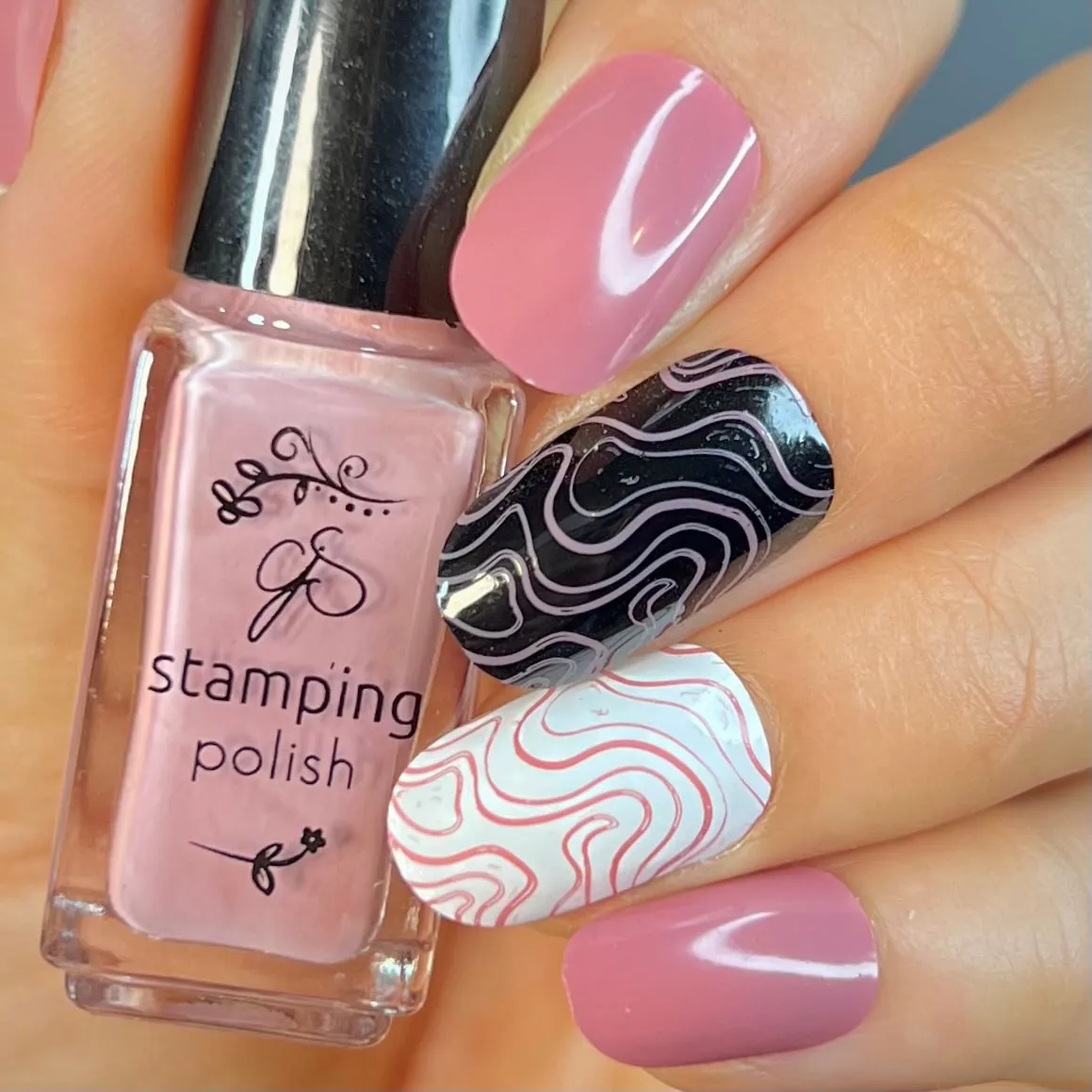 Clear Jelly Stamper 173 stamping lak Radiant Orchid 5 ml rosa