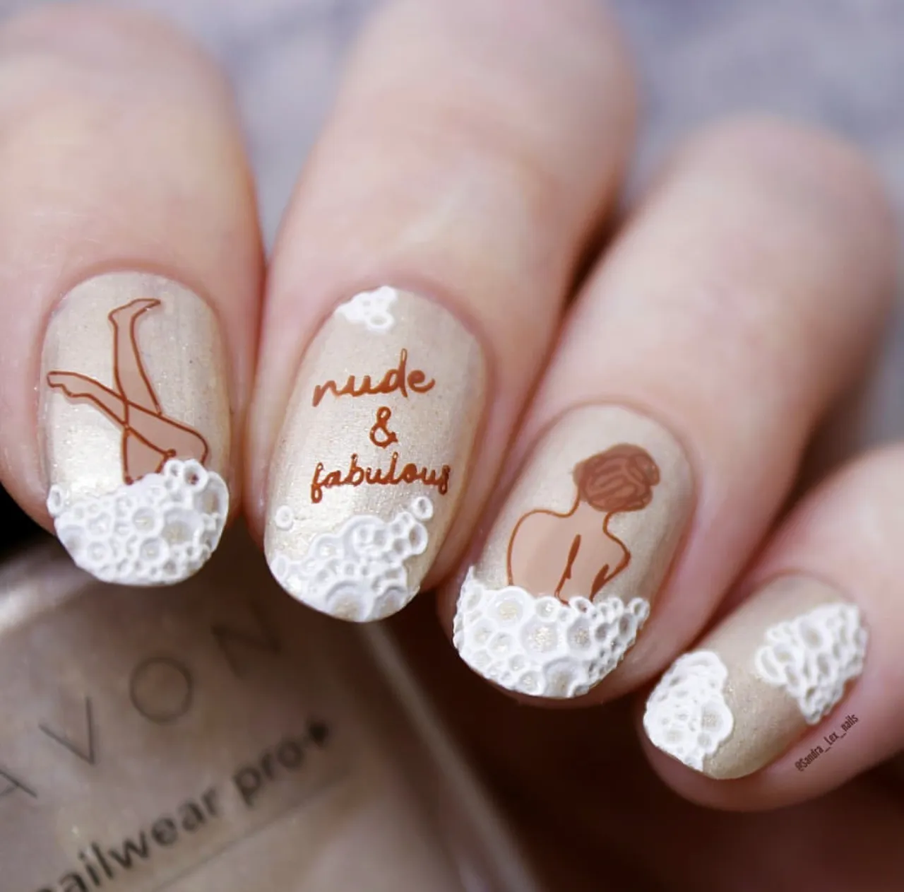 Clear Jelly Stamper Nude CjS-196 stampingplade Au Naturel