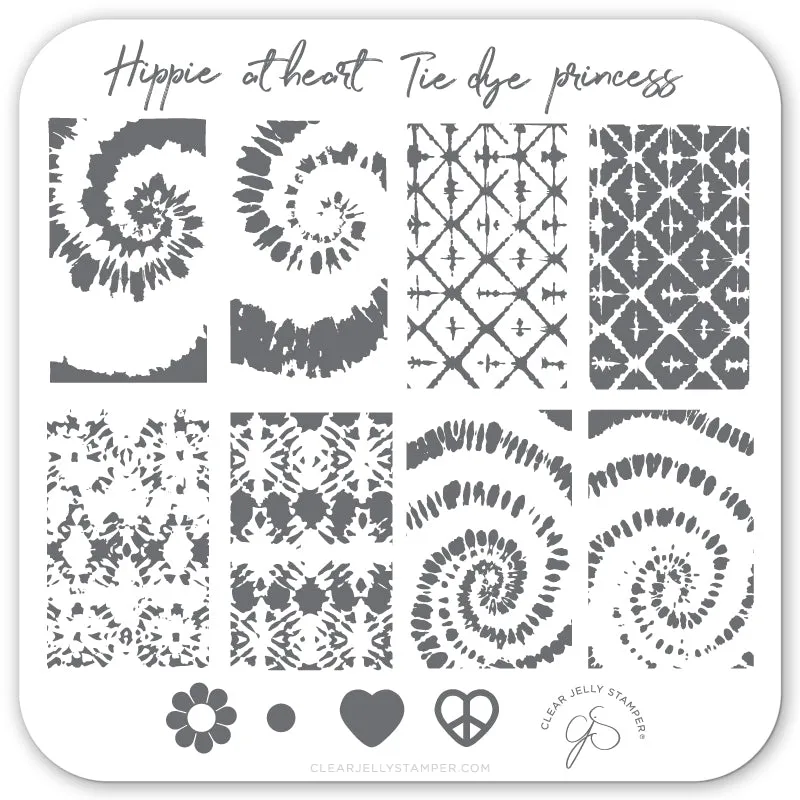 Clear Jelly Stamper CjS-116 Lil Boho Life stampingplade boho