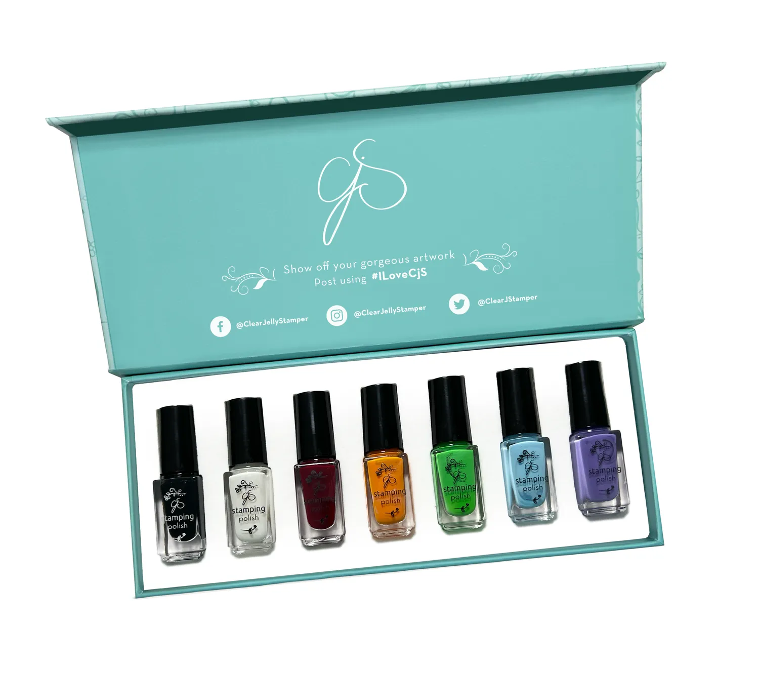 Clear Jelly Stamper Getting Started stamping startsæt komplet 7 dele