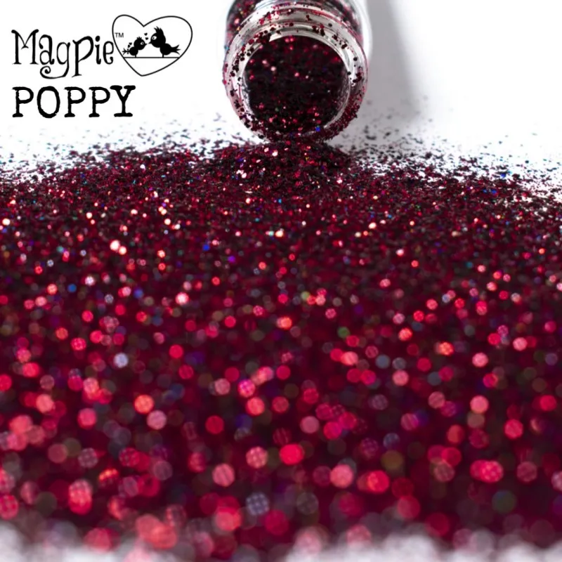 Indigo Nails Poppy Glitter neglitter klar