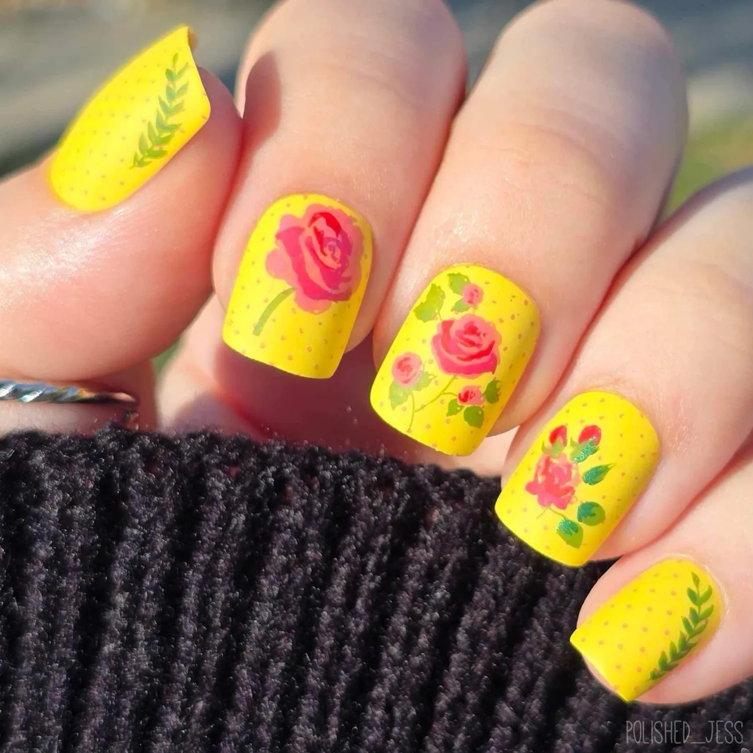Clear Jelly Stamper Floral Blossom CjS-279 stampingplade 8x8 blomster