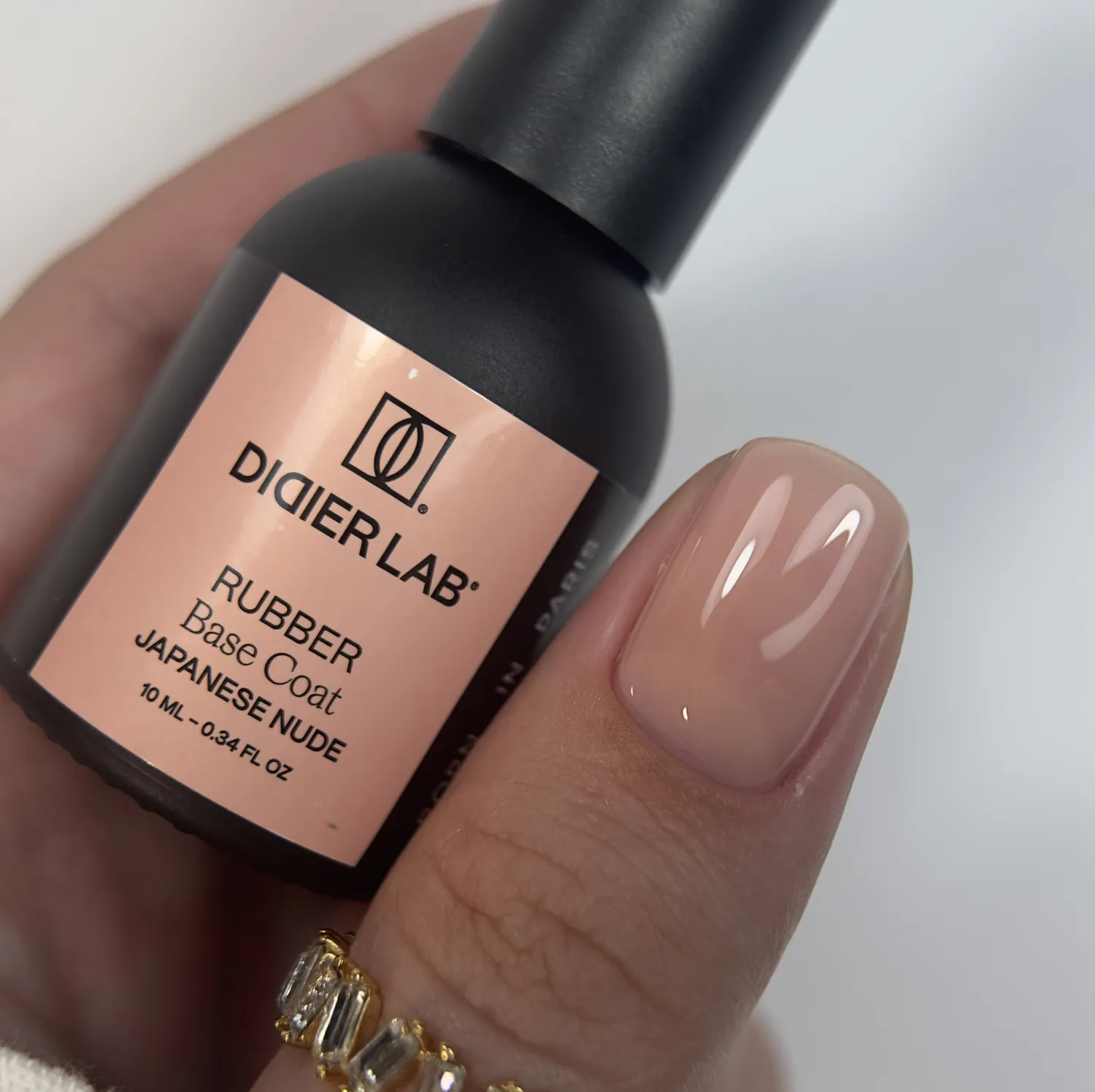 Didier Lab Rubber Base Japanese Nude base coat