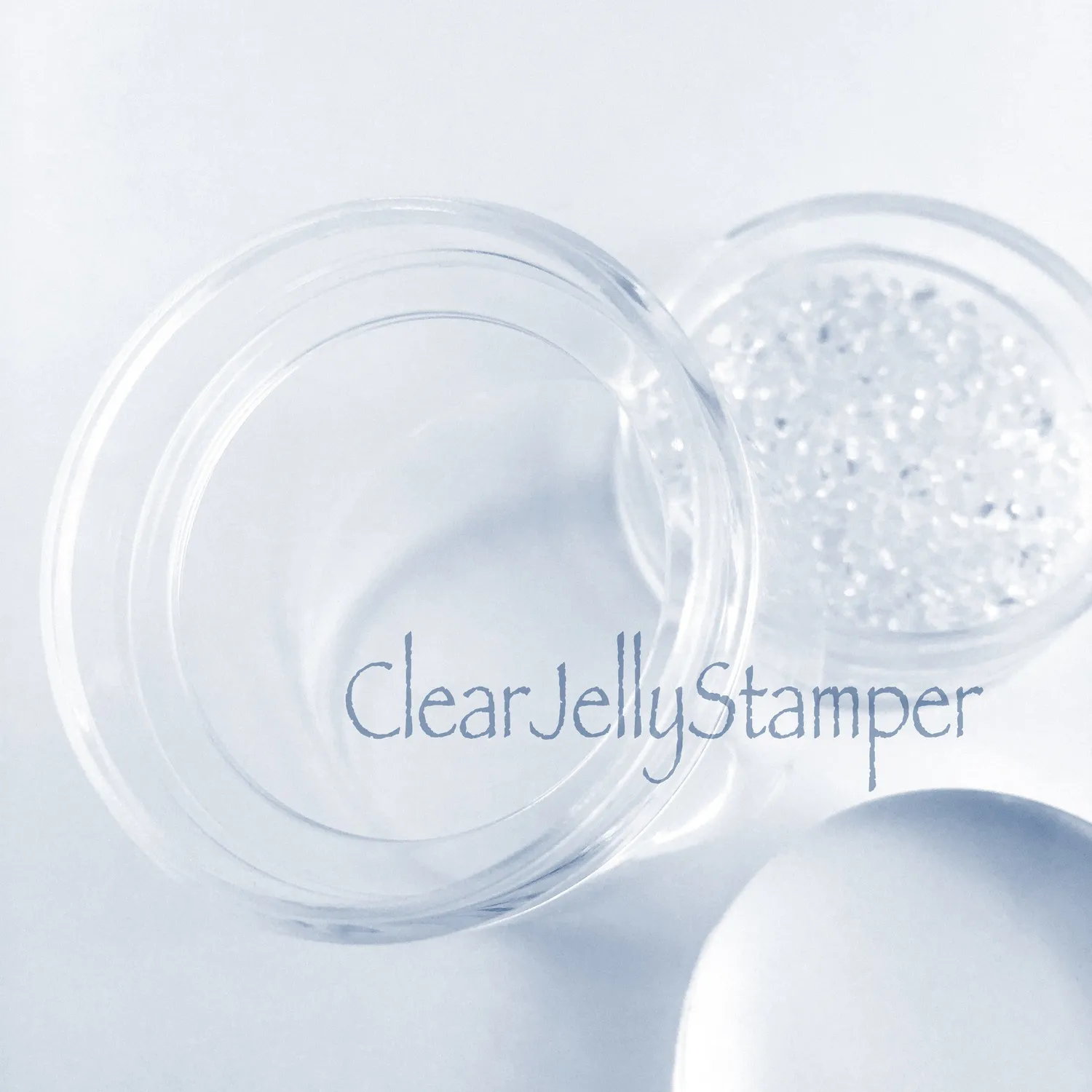 Clear Jelly Stamper Big Bling XL stempel klar gennemsigtig