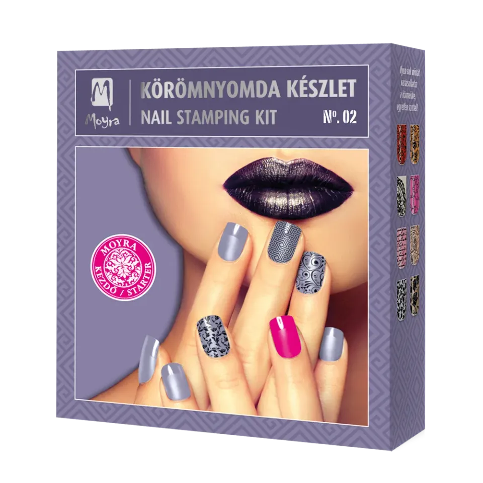 Moyra Stamping Kit 02 Learning to Stamp neglesæt komplet
