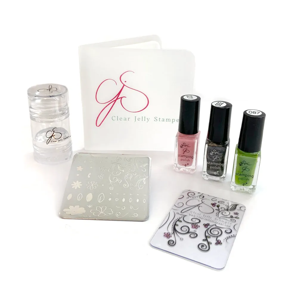 Clear Jelly Stamper Lil Bling Jr. startsæt bundle pynt