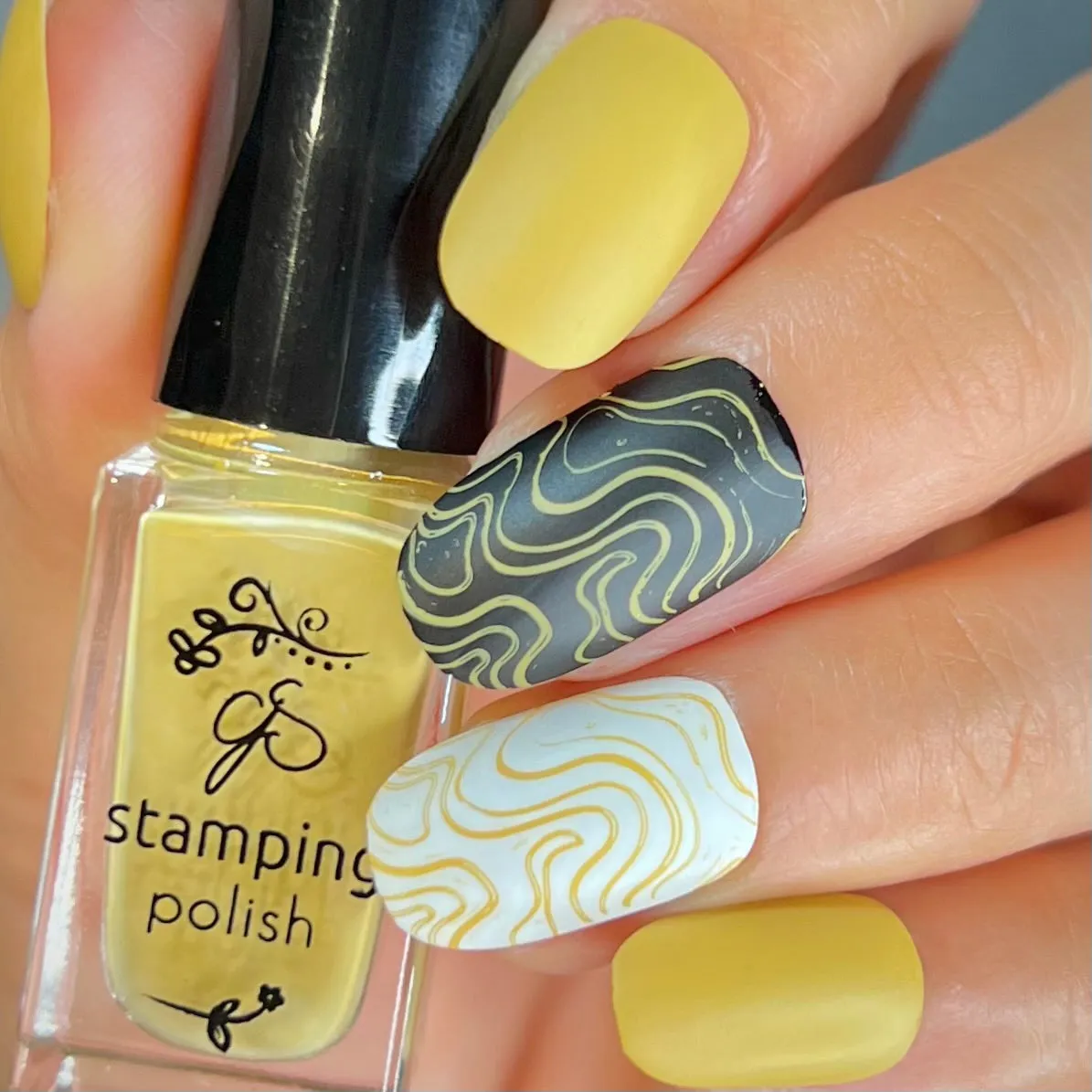 Clear Jelly Stamper 135 Sweet Potato Pie stamping lak 5 ml dæmpet gul