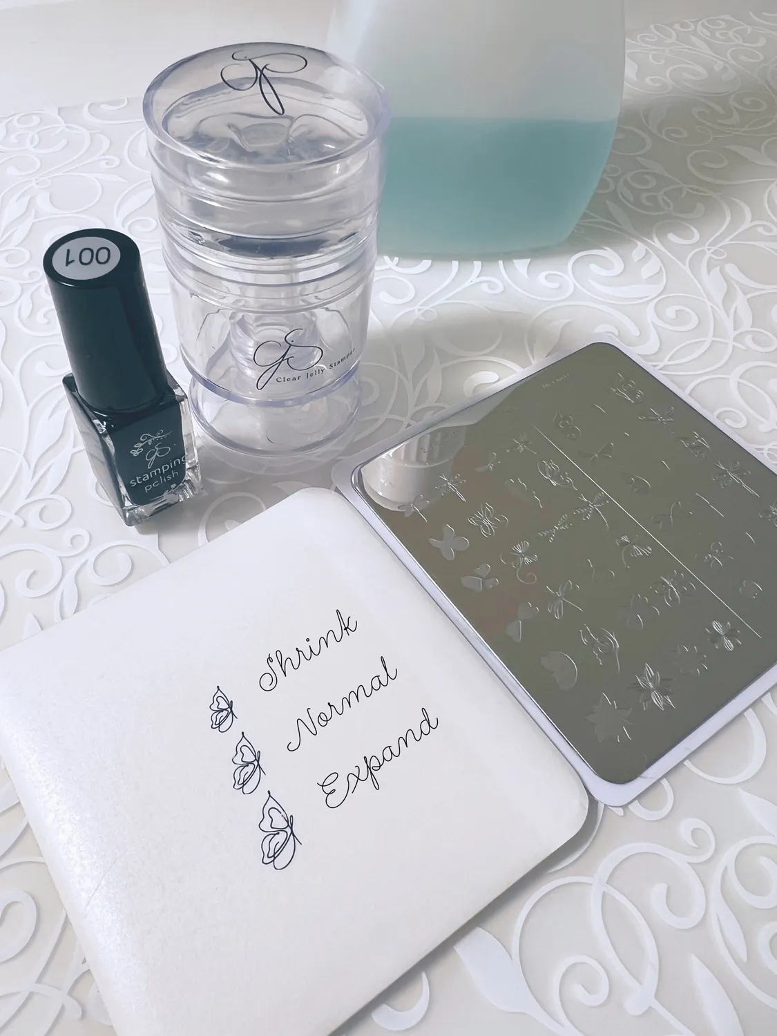 Clear Jelly Stamper Ultimate Resizing XL stempel klar justerbar
