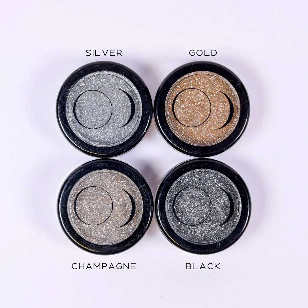 Moonflair Reflective Glitter Powder negleglitter guld 2-3 g
