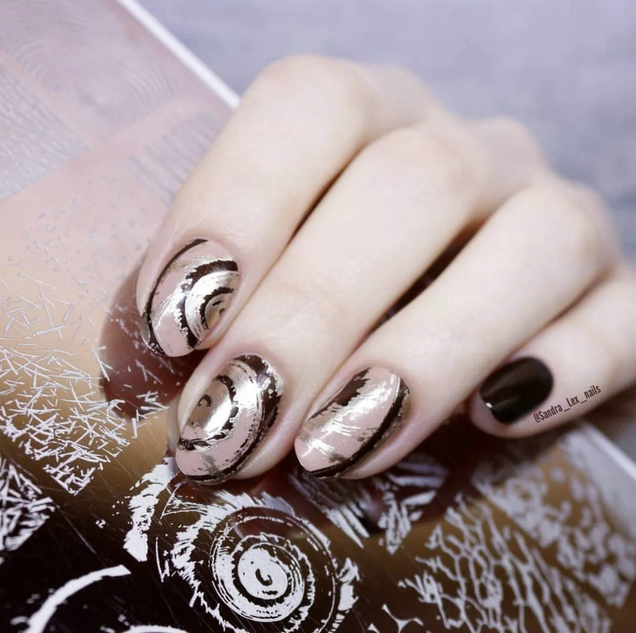 Clear Jelly Stamper Texture Essentials CjS-69 stampingplade natur