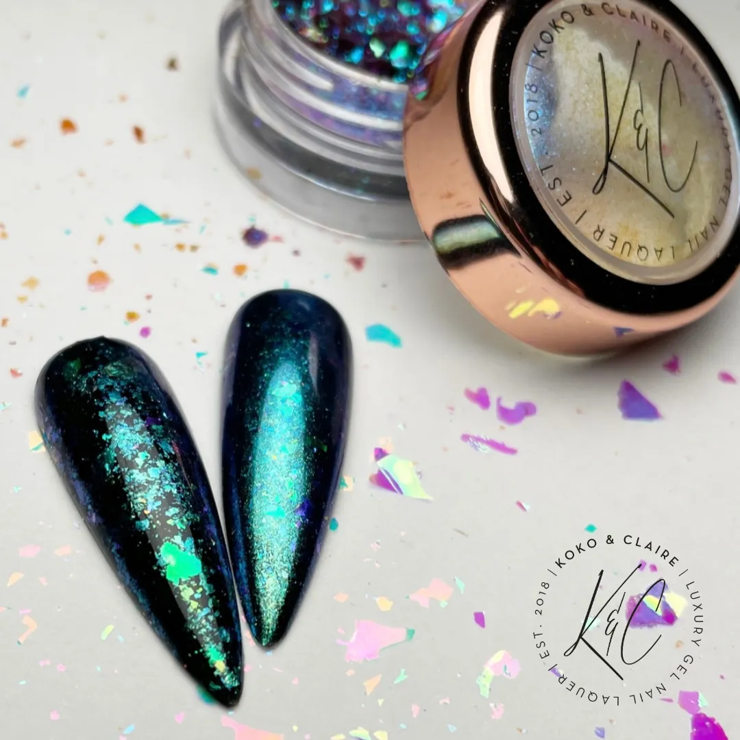 Clear Jelly Stamper KoKo & Claire Fairy Flakes neglepynt