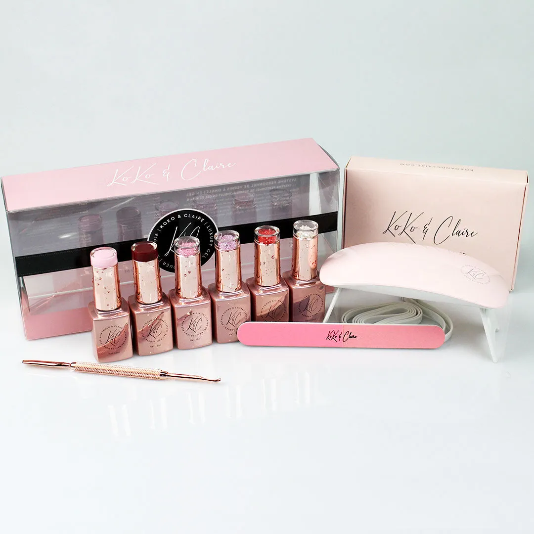 Clear Jelly Stamper Personal Gel Polish System startsæt