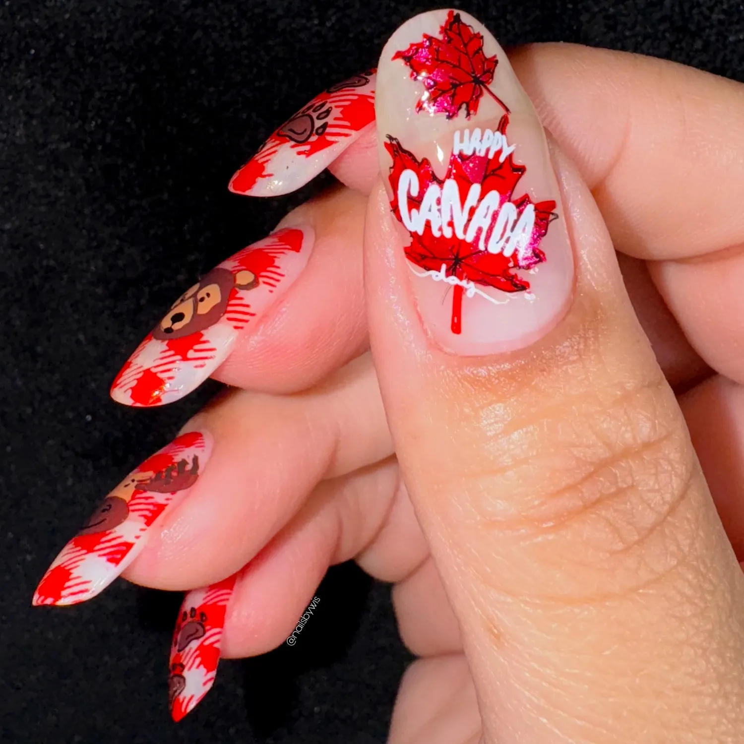 Clear Jelly Stamper CjSH-113 Happy Canada Day stempelplade