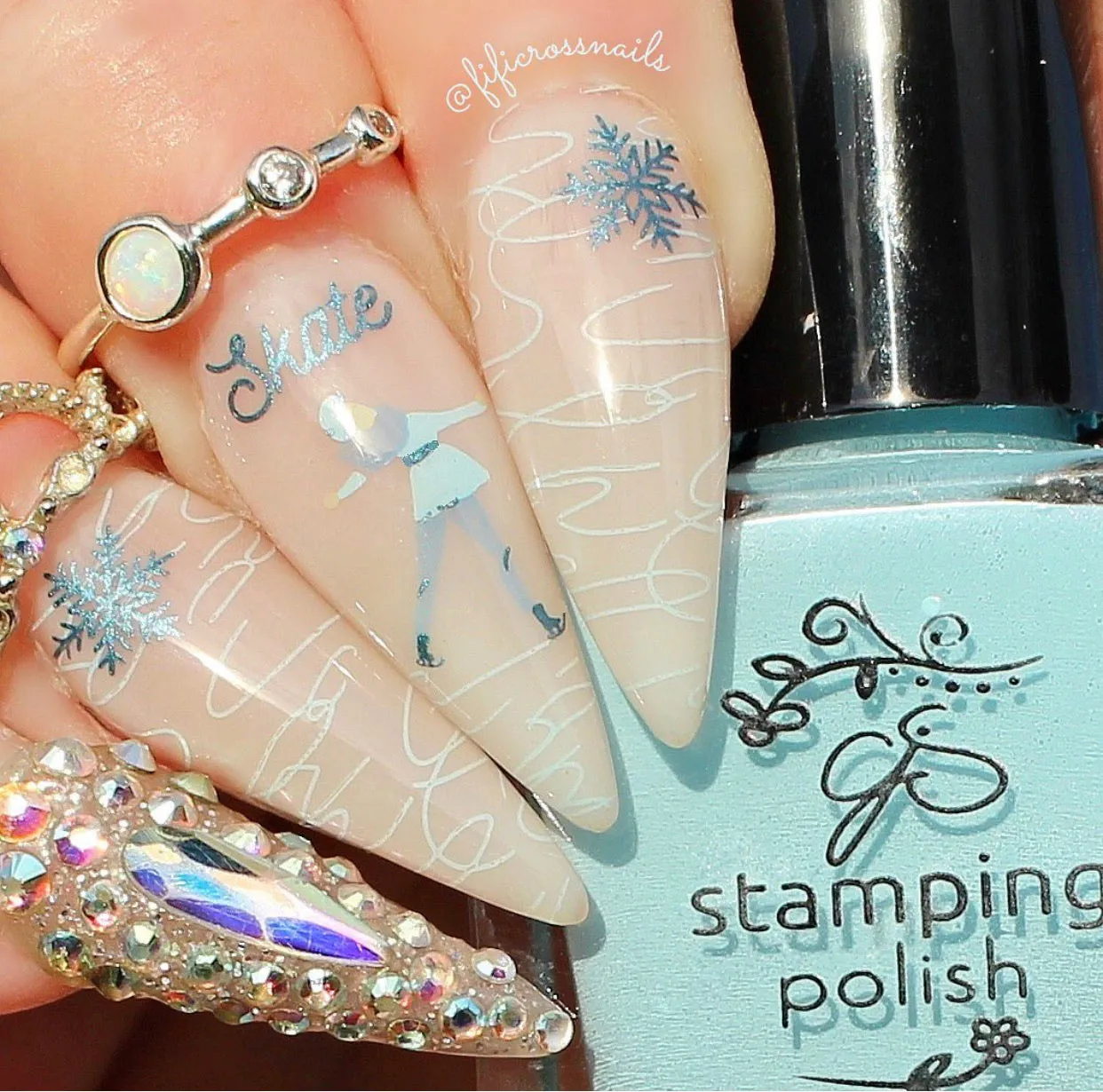 Clear Jelly Stamper CjSC-49 stampingplade Christmas in the Park
