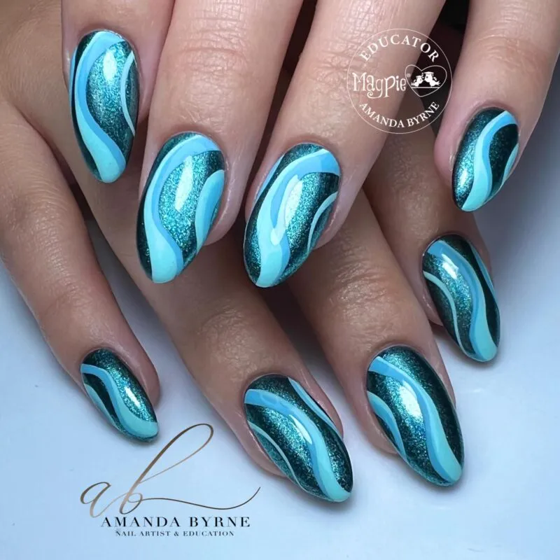 Indigo Nails Beautystones Jemima holokrom neglepulver