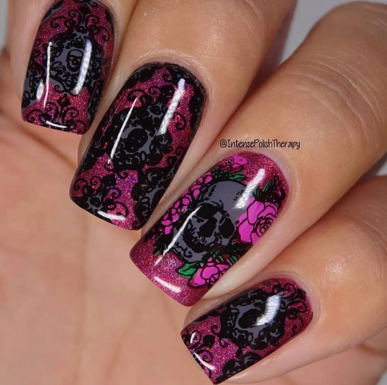 Clear Jelly Stamper Romantic Rebel LC-31 stampingplade blomst