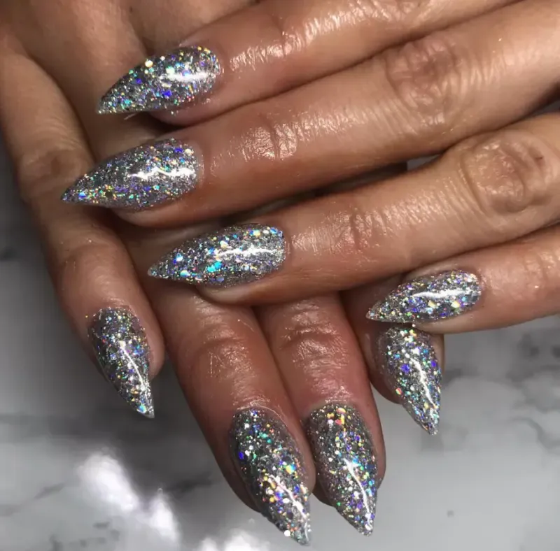 Indigo Nails Tara Glitter negleglitter fin glans