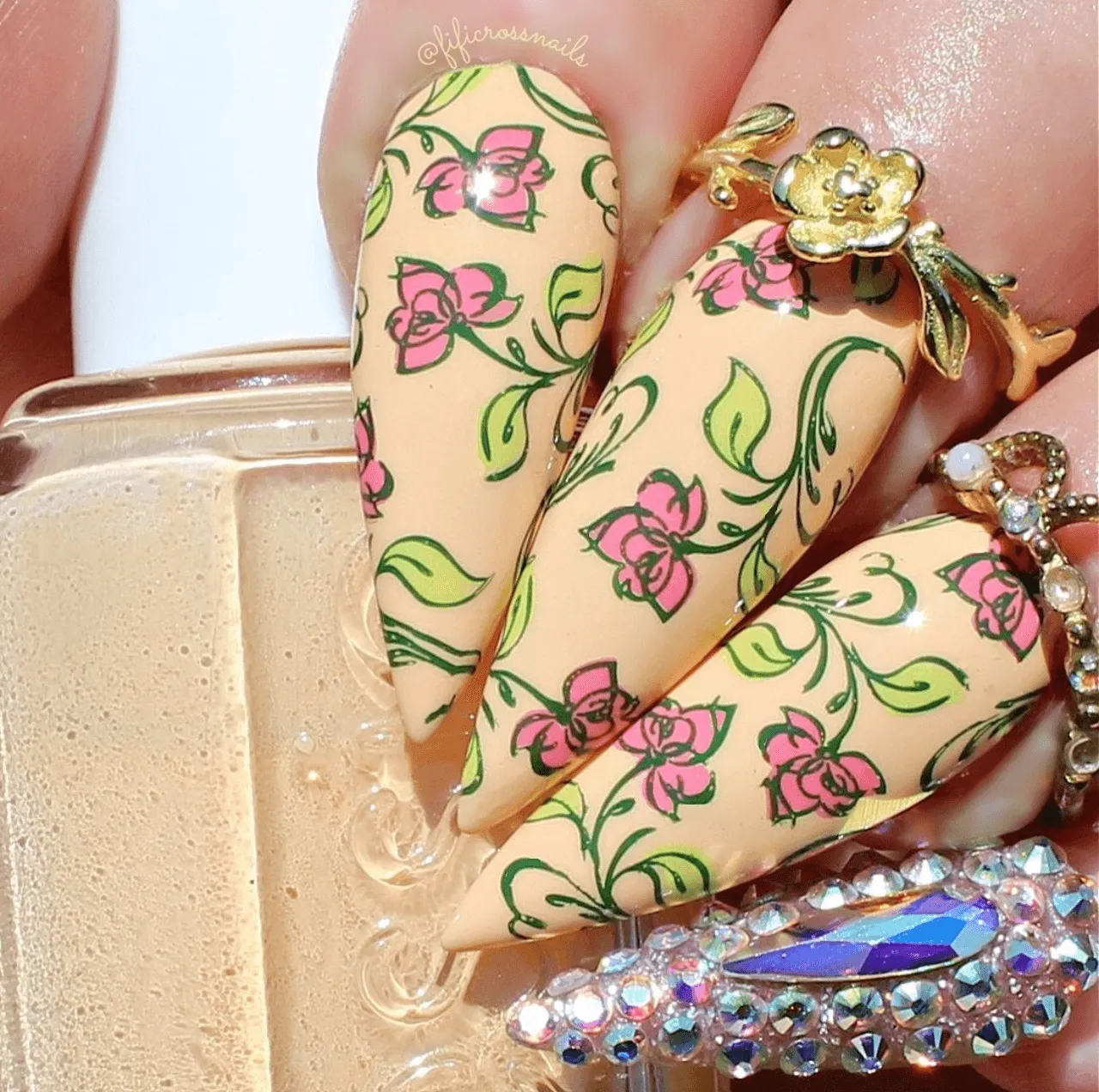 Clear Jelly Stamper CjS-247 Bouquet stempelplade blomster
