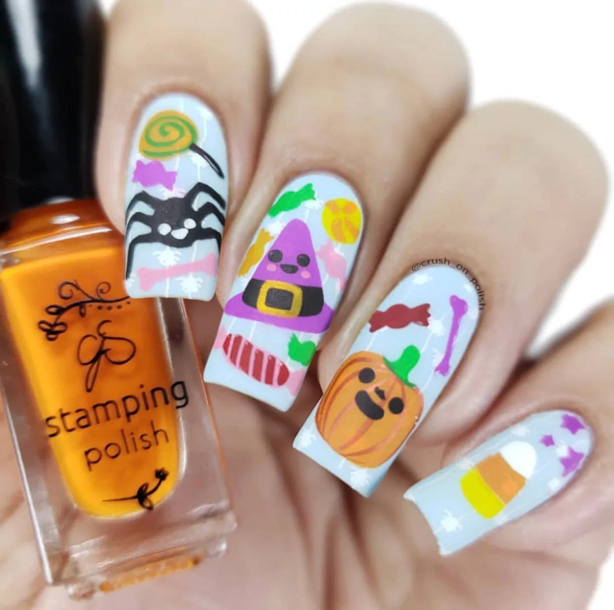 Clear Jelly Stamper CjSH-23 Dancing Skeletons stamping plade halloween