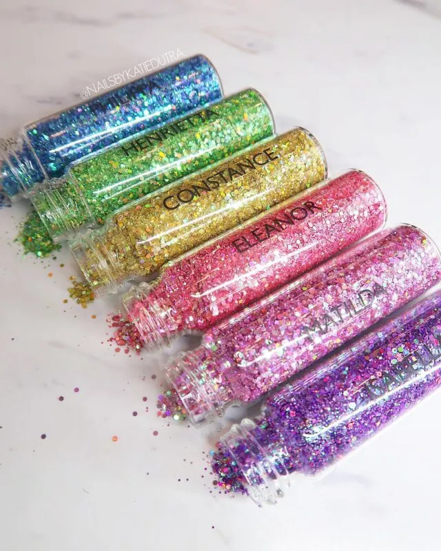 Indigo Nails Beautystones Henrietta negleglitter fin