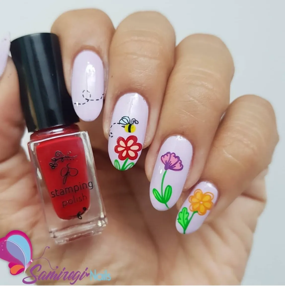 Clear Jelly Stamper CjS-65 Petals on Point stempelplade blomster