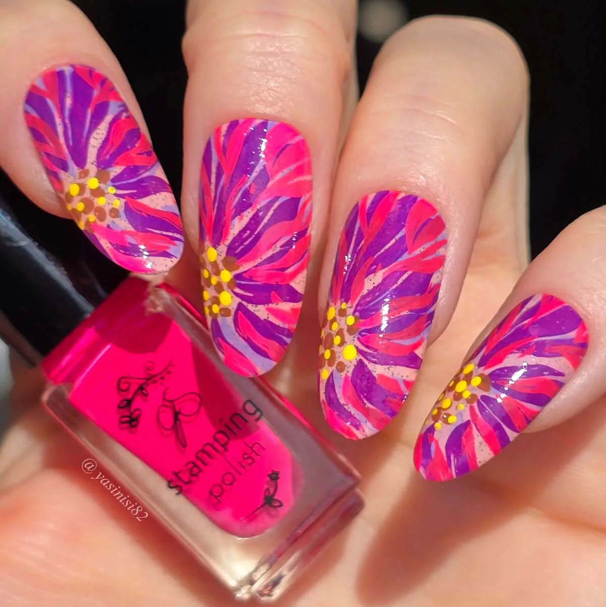 Clear Jelly Stamper CJS-364 Inspire-Floral stamping plade blomster