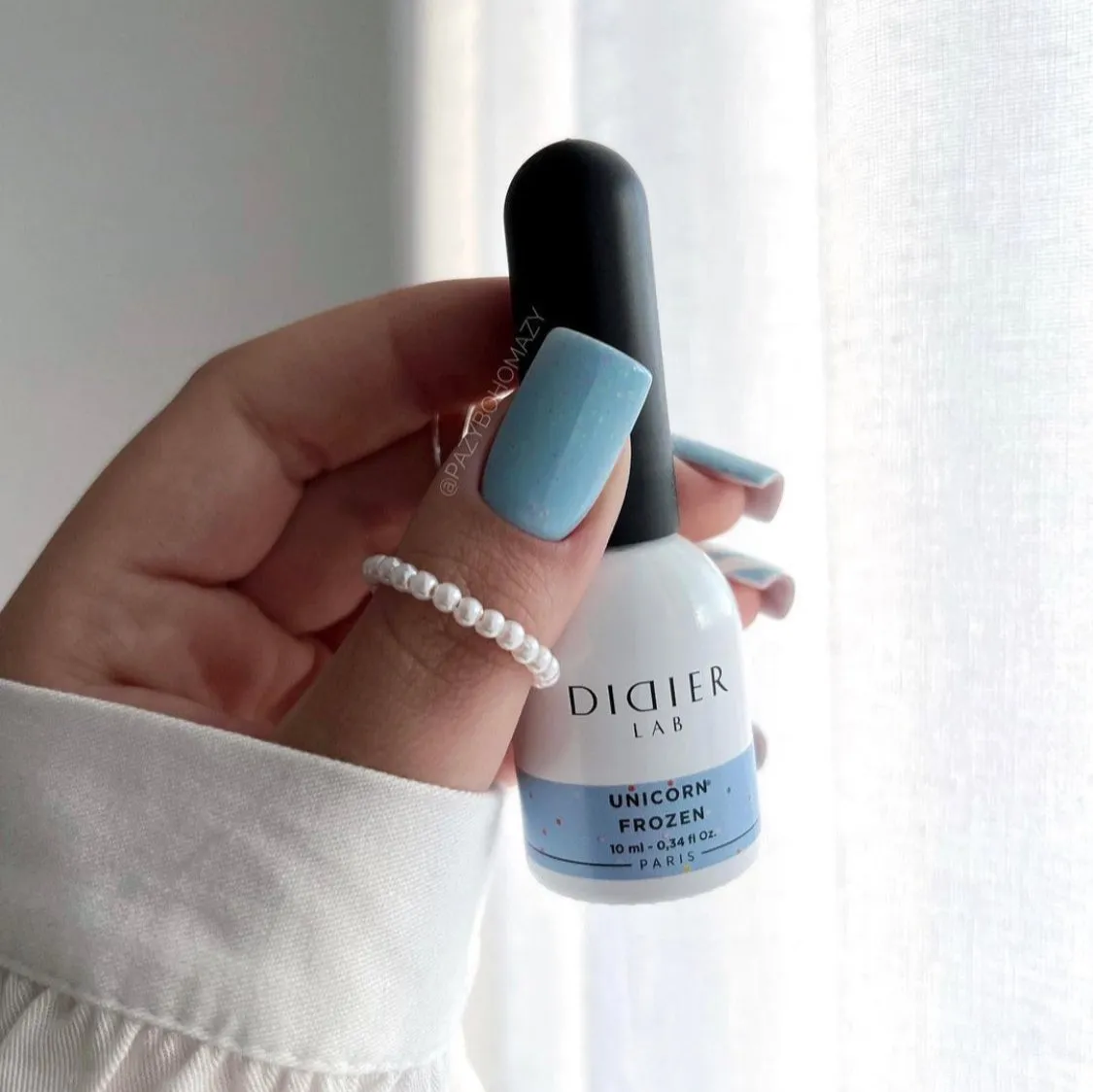 Didier Lab Unicorn Frozen gellak glitter effekt