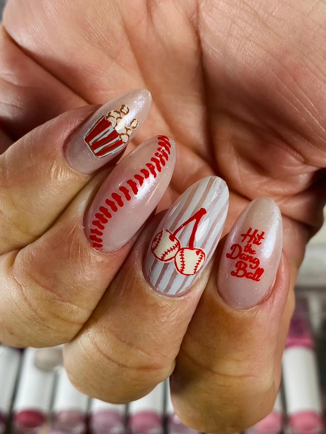 Clear Jelly Stamper CjS-416 Cherry Picked stamping plade
