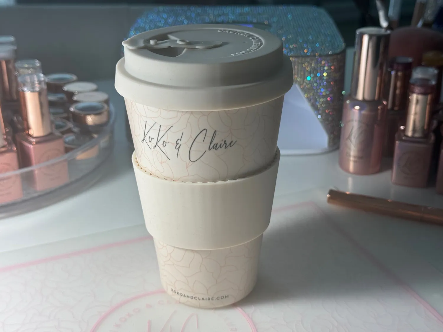Clear Jelly Stamper CJS Cup bambuskop genanvendelig til varm og kold