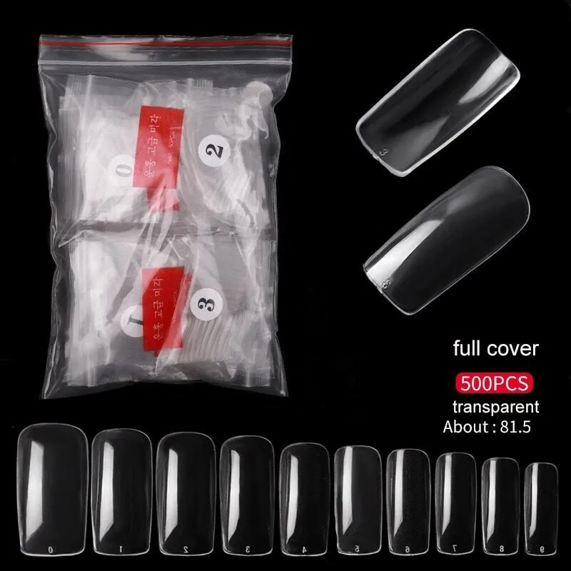 Moonflair Decoration Tips negletipper square medium 500 stk