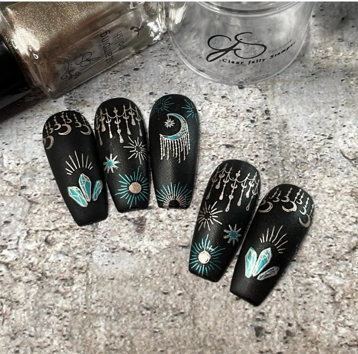 Clear Jelly Stamper A-Mystic-Mazing CjS-226 stampingplade