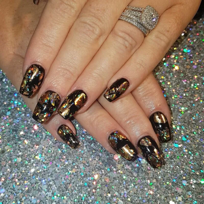 Indigo Nails Beautystones Peggy-Sue neglefolie effekt