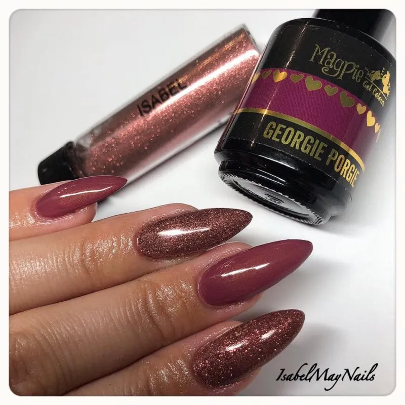 Indigo Nails Beautystones Isabel Glitter neglitter