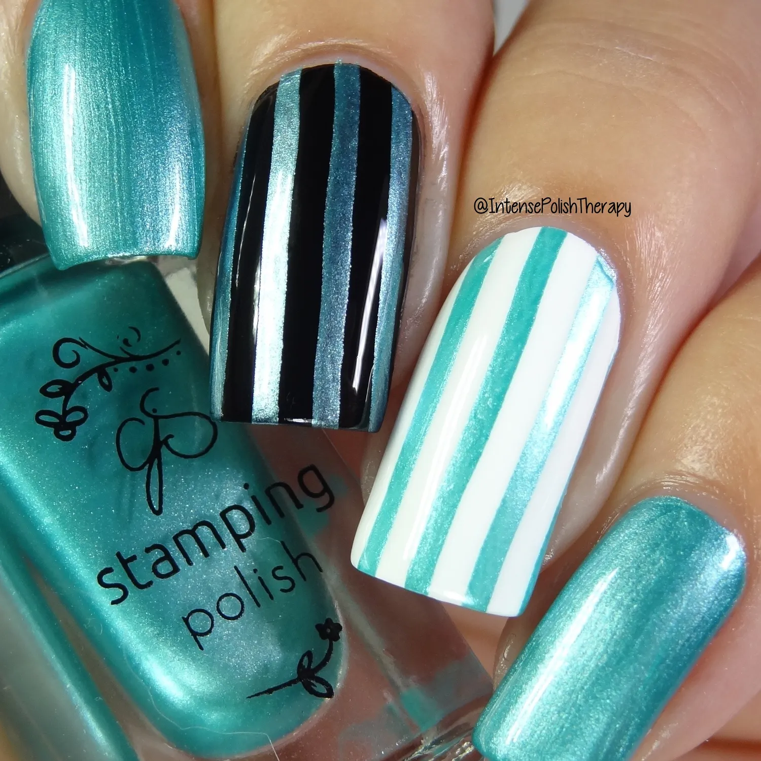 Clear Jelly Stamper #37 Caribbean Dream stamping lak teal 5 ml