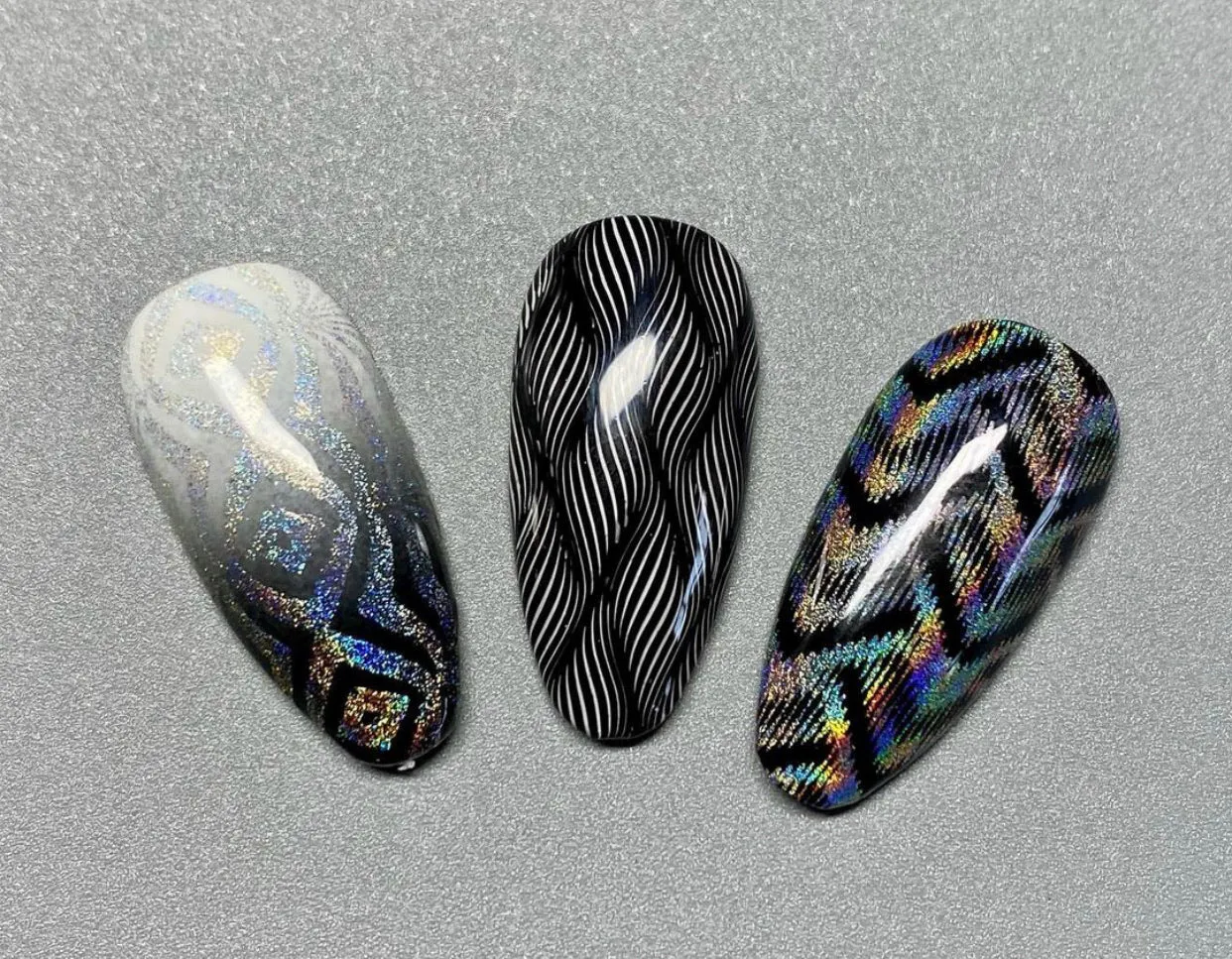 Clear Jelly Stamper We be Trippin CjS-167 stamping plade psykedelisk