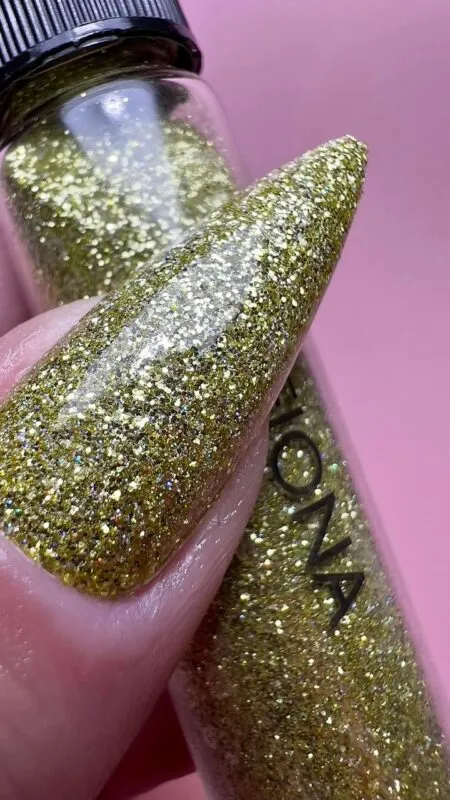 Beautystones Fiona negleglitter skinnende effekt til negle