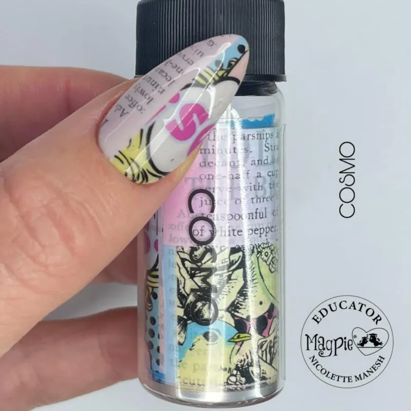 Indigo Nails Cosmo neglefolie metallisk effekt