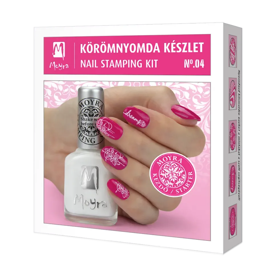 Moyra Learning to Stamp stamping sæt No. 04 - 5 dele