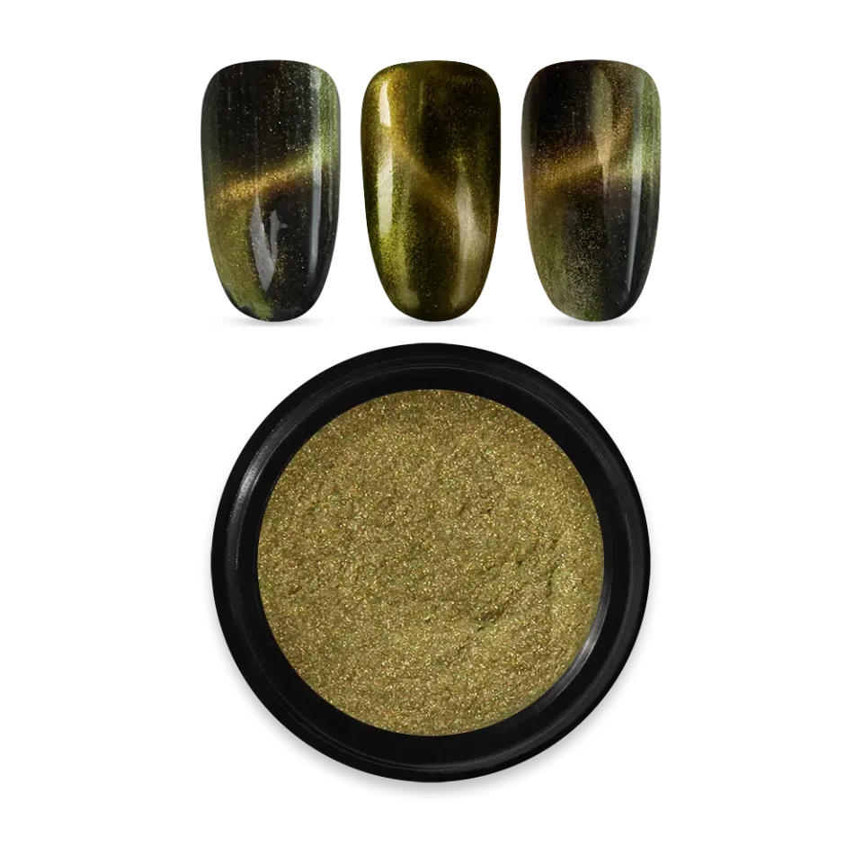 Moyra Magnetic 03 Gold pigmentpulver 1 g cat eye