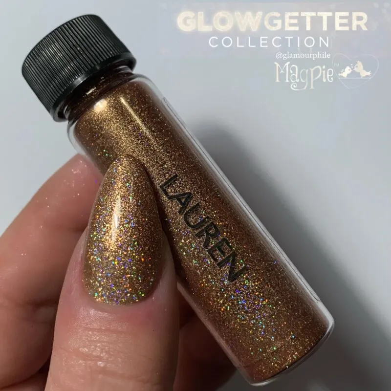 Indigo Nails Lauren negleglitter fin glans