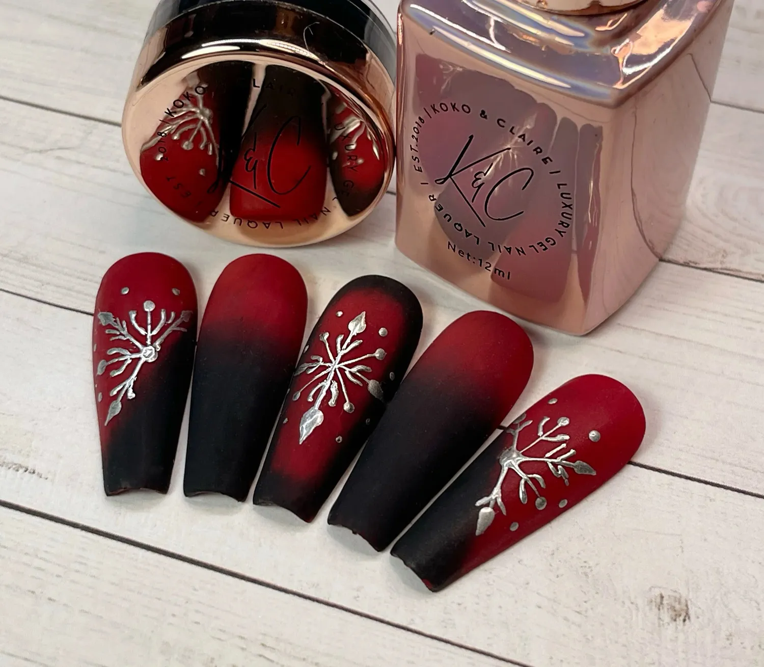 Clear Jelly Stamper KoKo & Claire Black Pigment neglepigment mat sort