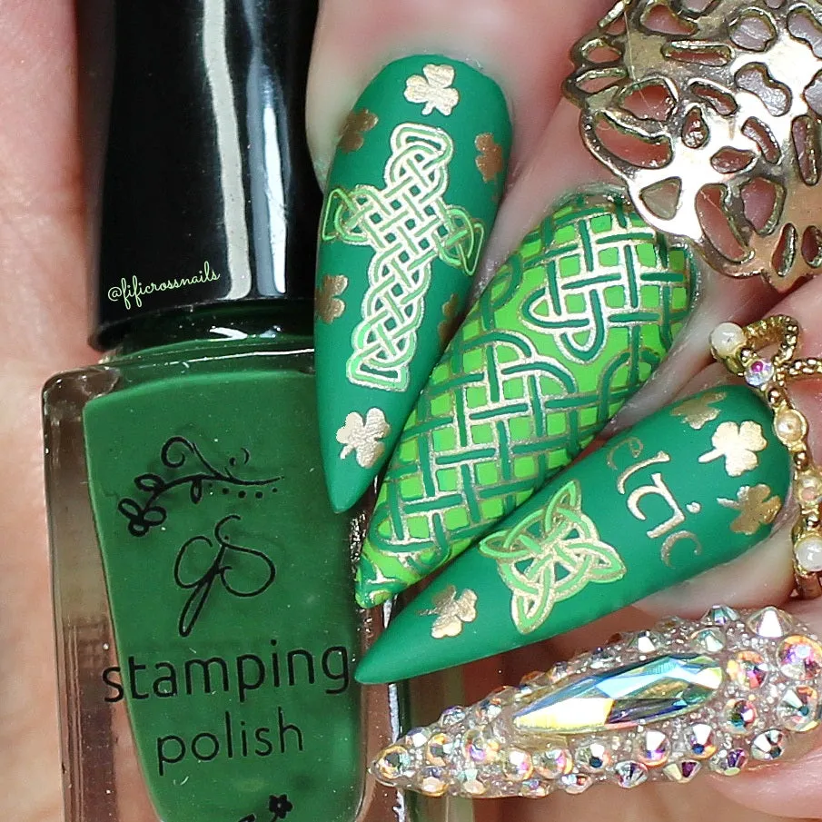 Clear Jelly Stamper CjSH-49 Celtic Charm stempelplade