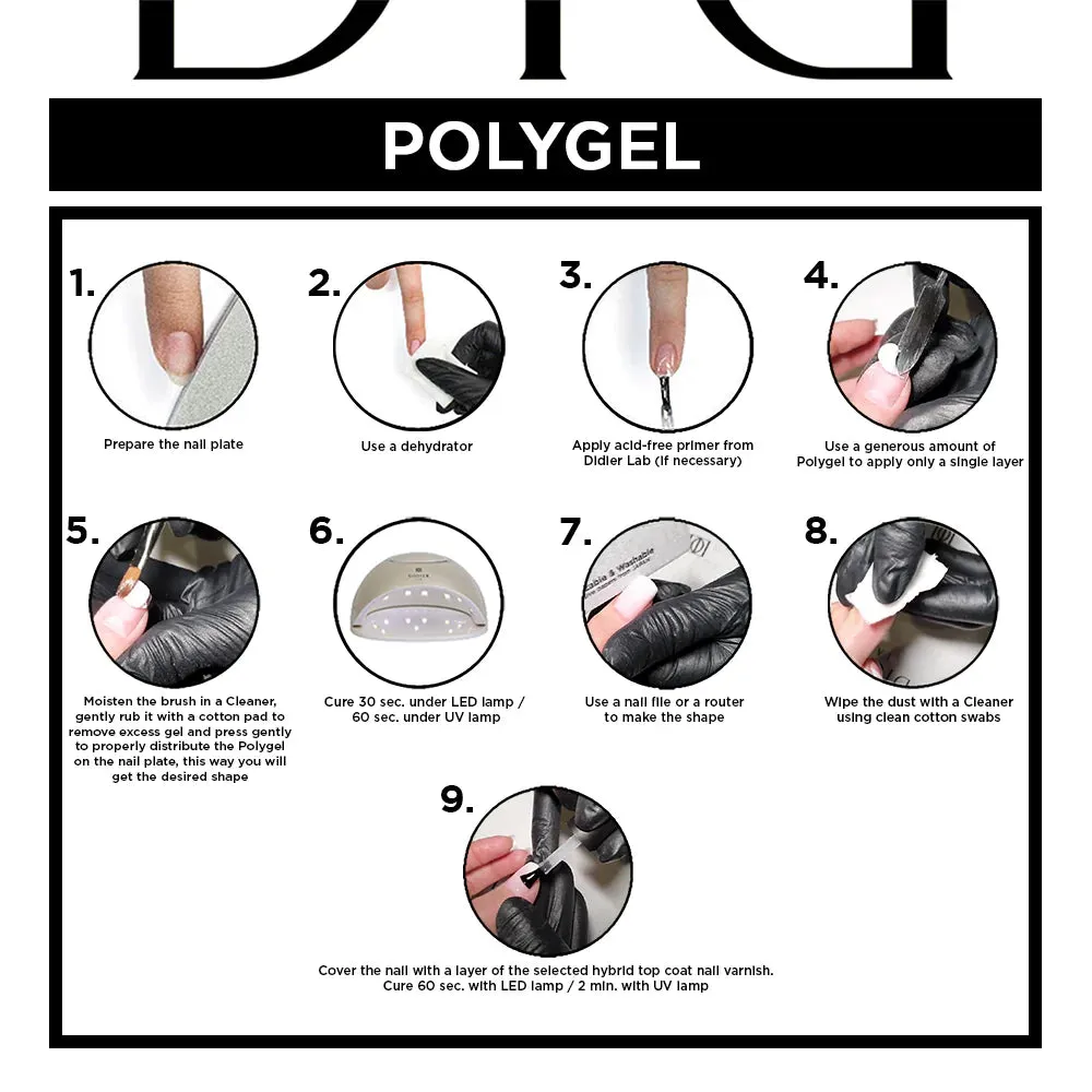 Didier Lab Polygel Cover Pink 60g HEMA-fri