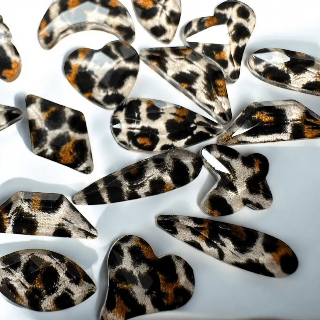 Mline Beauty Leopard Print neglecharms leopardmønster